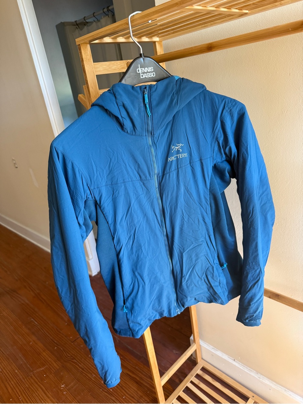 Arc'teryx Atom Hoody Poseidon Blue Hooded Full-Zip Jacket